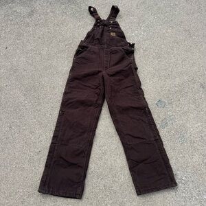 Carhartt R27 DKB Arctic Quilt Lined Double Knee Duck Bib Overall 32x34 NWT